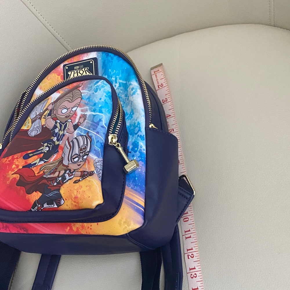 Loungefly Marcel Thor Backpack - Picture 7 of 8